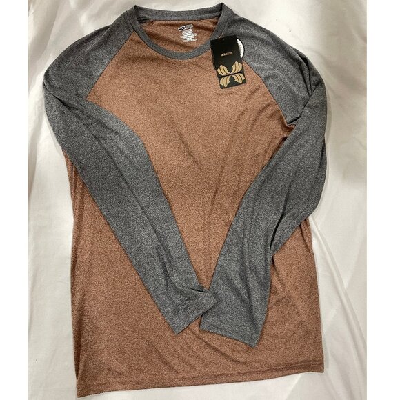 NWT Men's Sz L Moheen Colorblock UPF 50+ / UV Blocking Long Sleeve Outdoor shirt - Picture 1 of 10